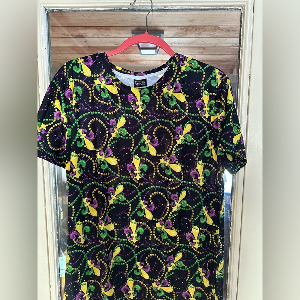 Mardi Gras Colorful Graphic T-Shirt